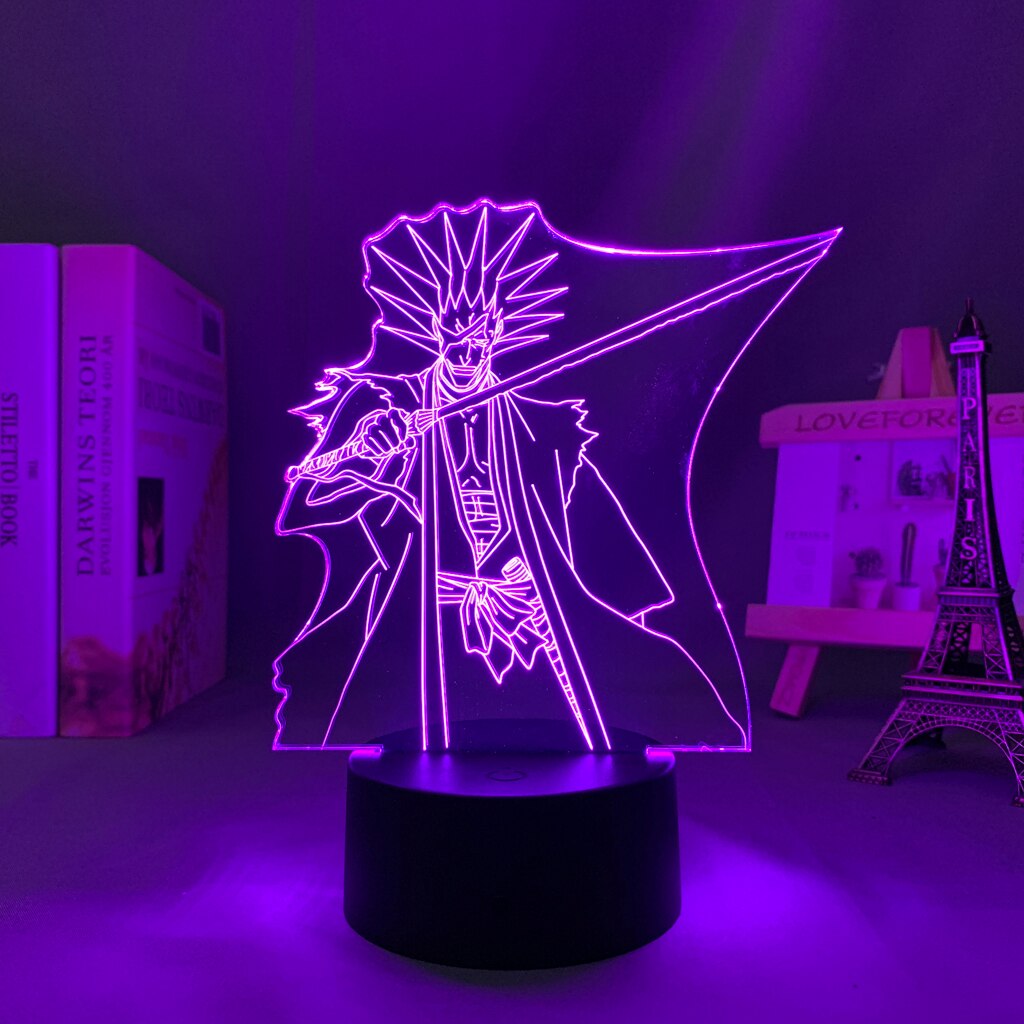 Bleach Zaraki Kenpachi 3D Lamp