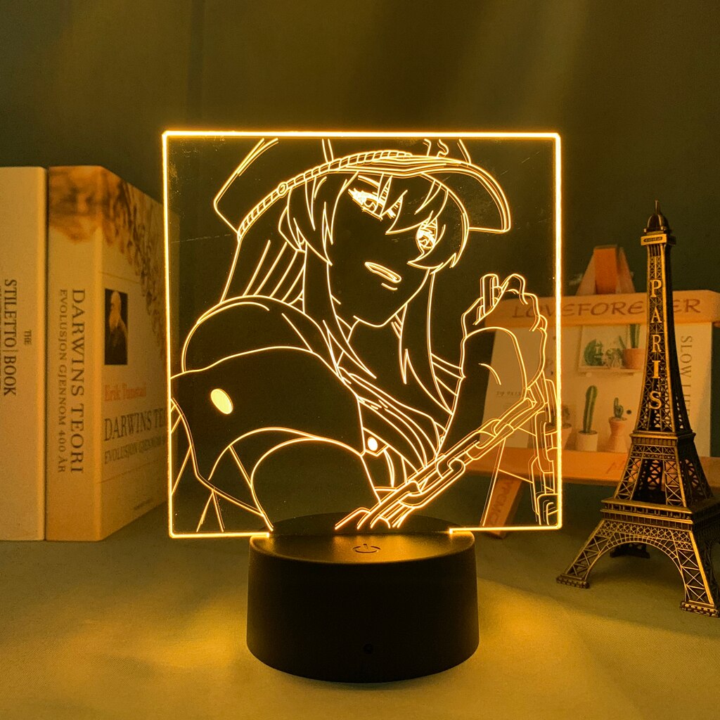 Akame Ga Kill Esdeath 3D Lamp