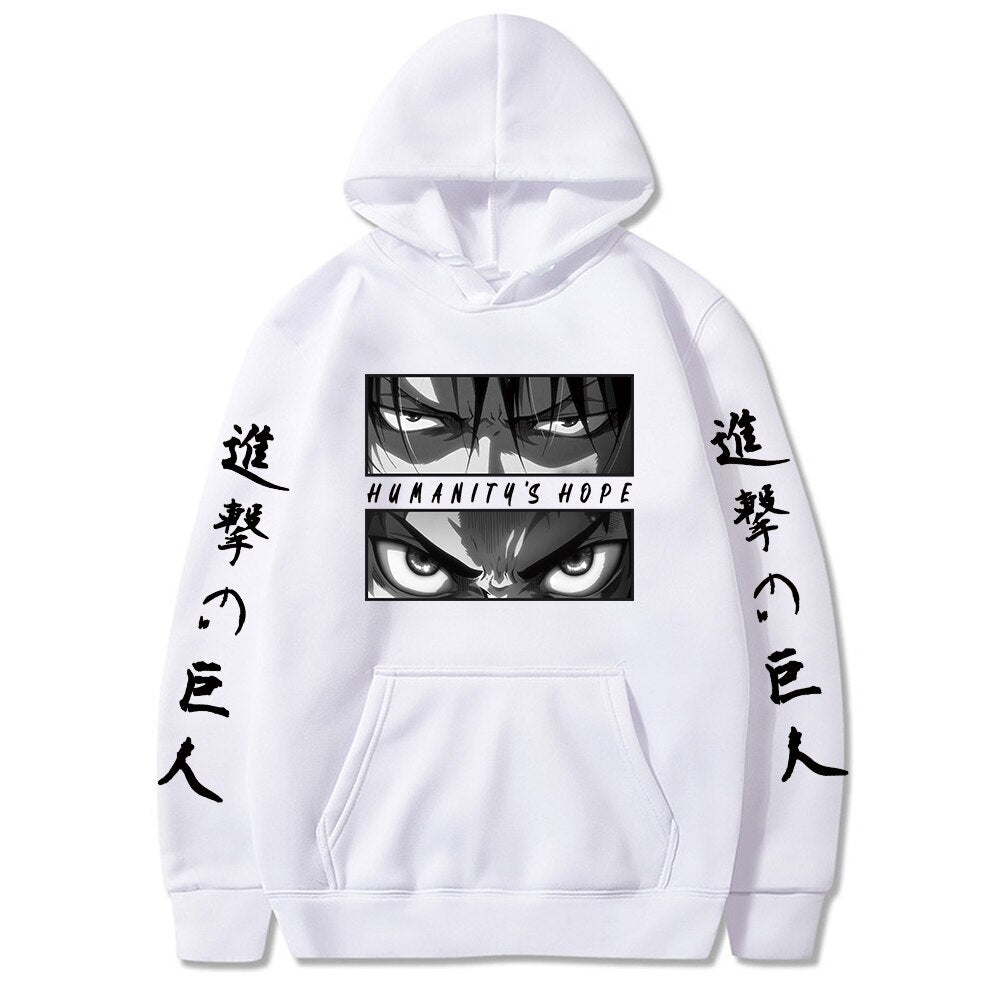 Attack On Titan Eren Jaeger Eyes Hoodies