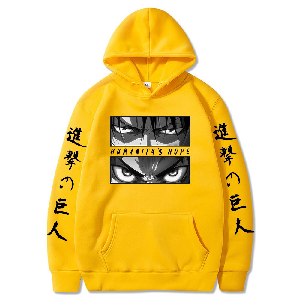 Attack On Titan Eren Jaeger Eyes Hoodies