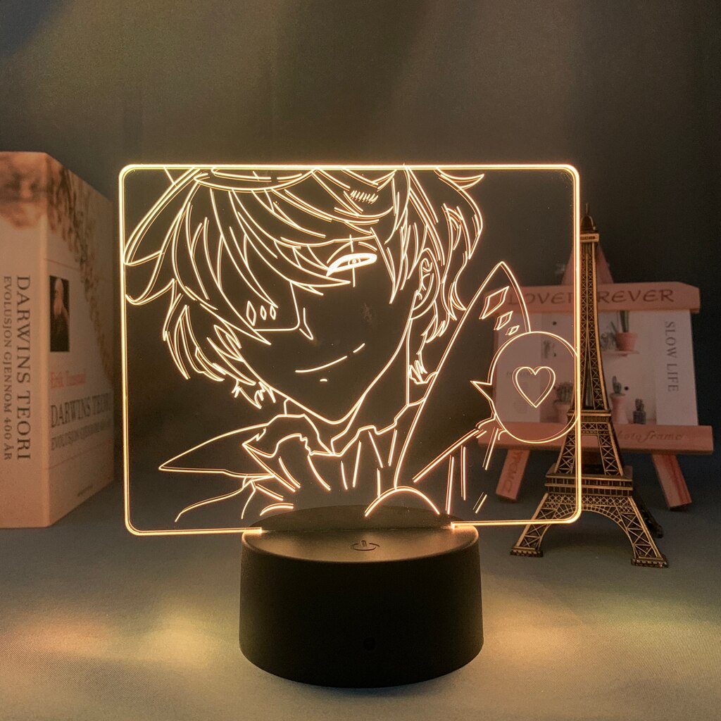 Bungo Stray Dogs Nikolai Gogol 3D Lamp