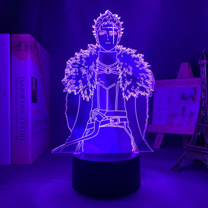 Anime Black Clover Zenon 3D Lamp