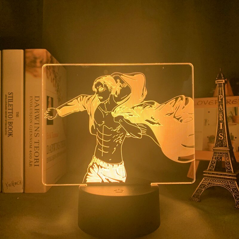 Attack on Titan Table 3D Lamp