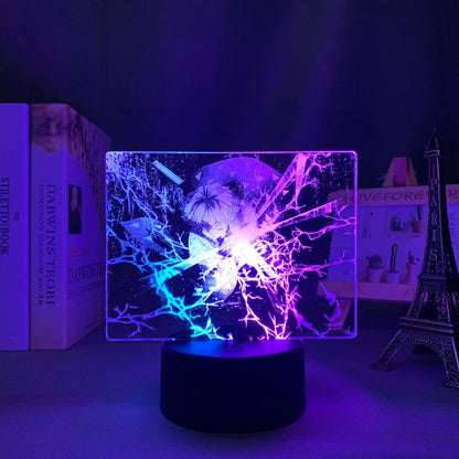 Dual Color Demon Slayer 3D Lamp