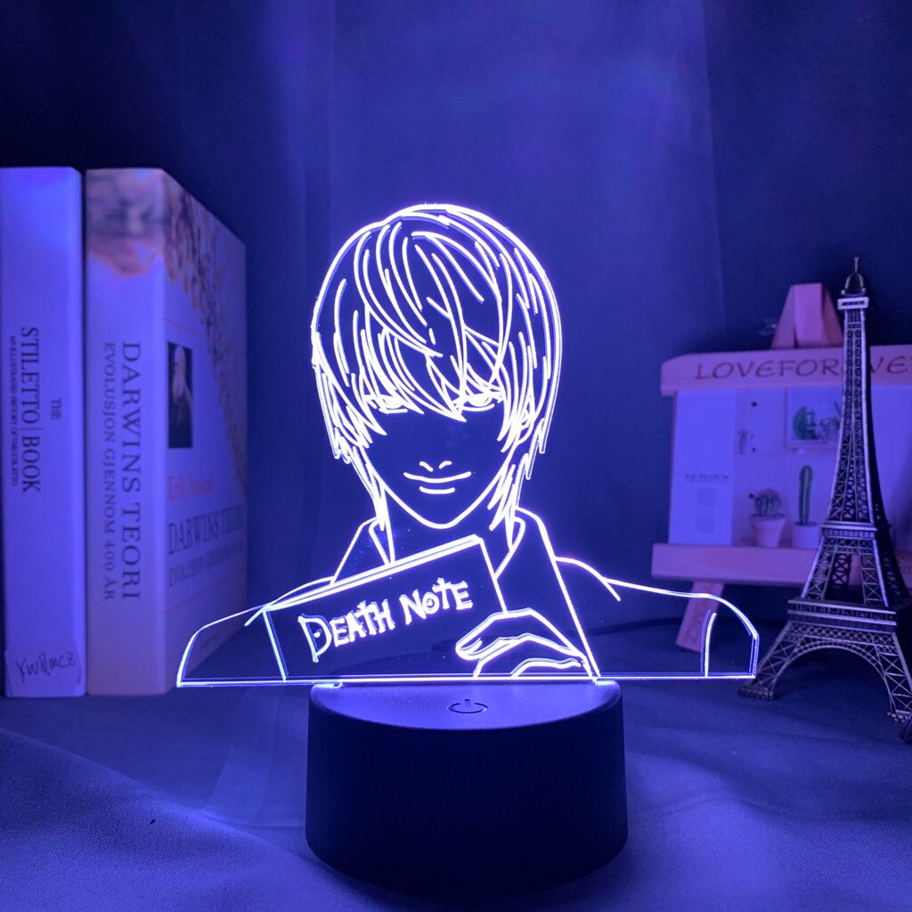 Death Note Yagami 3D Lamp