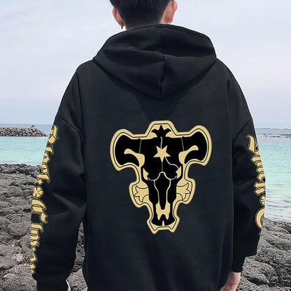 Black Clover Black Bulls Squad Emblem Hoodies