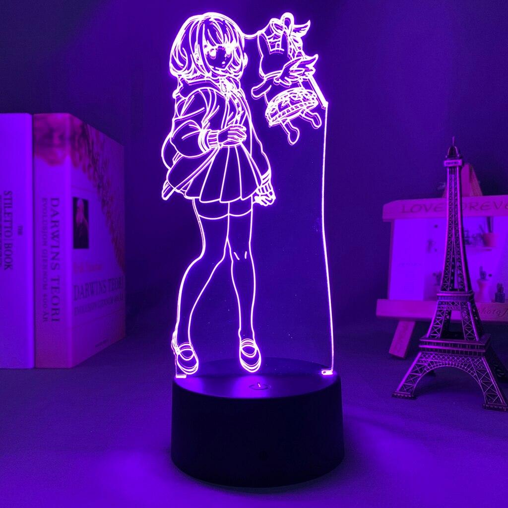 Danganronpa Chiaki Nanami 3D Lamp