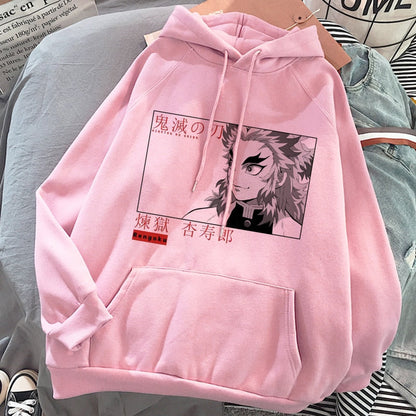 Demon Slayer Rengoku Kyoujurou Hoodies