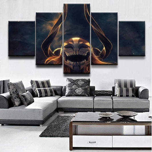 5 Pieces Bleach Wall Art Canvas