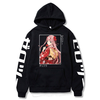 Darling In The Franxx Print Hoodies