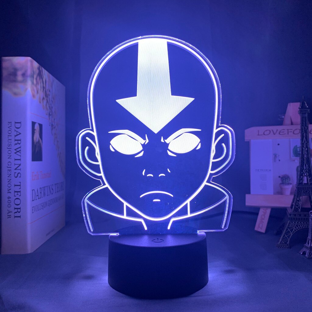 Avatar The Last Airbender 3D Lamp