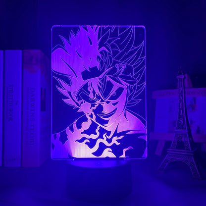 Black Clover Asta 3D Lamp