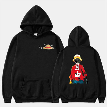 One Piece Luffy Design Hoodies