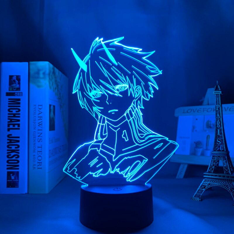 DARLING In The FRANXX Hiro 3D Lamp