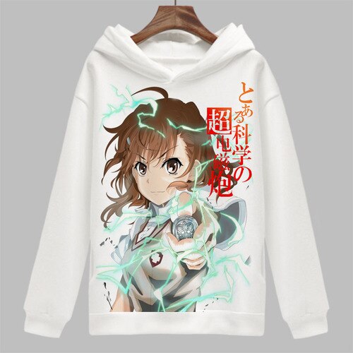 A Certain Scientific Railgun Print Hoodies