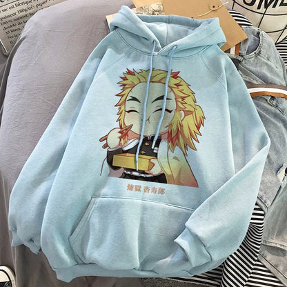 Demon Slayer Rengoku Kyoujurou Hoodies