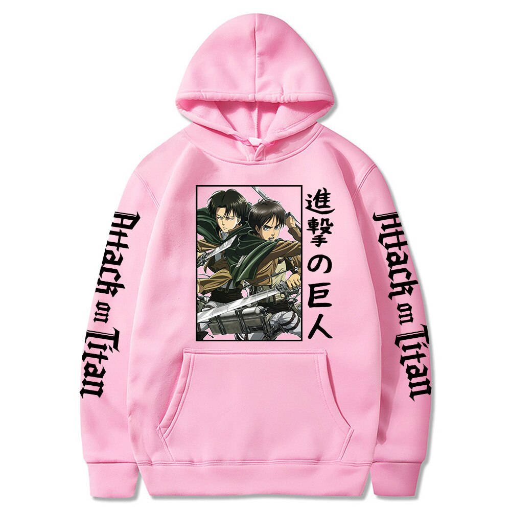 Anime Attack on Titan Streetwear Casual Hoodie