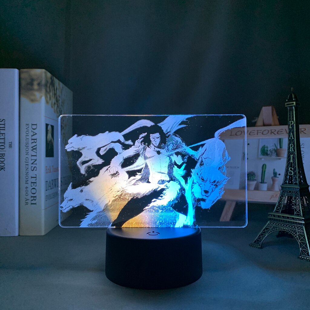 Two Tone Manga Bleach 3D Lamp