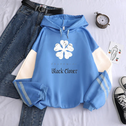 Black Clover Logo Hoodies