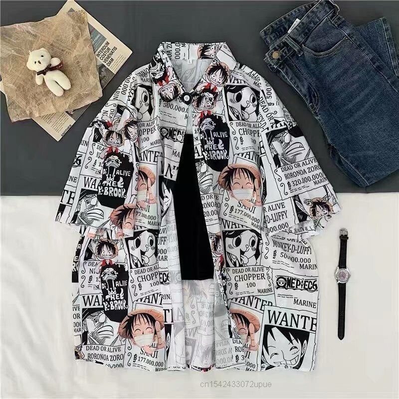 One Piece Luffy Cool Casual Shirt