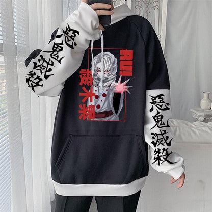 Demon Slayer Kimetsu No Yaiba Rui Hoodies