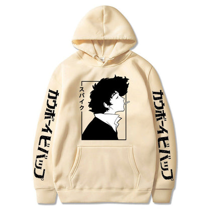 Cowboy Bebop Spiegel Spike Valentine Faye Black Jet Hoodies