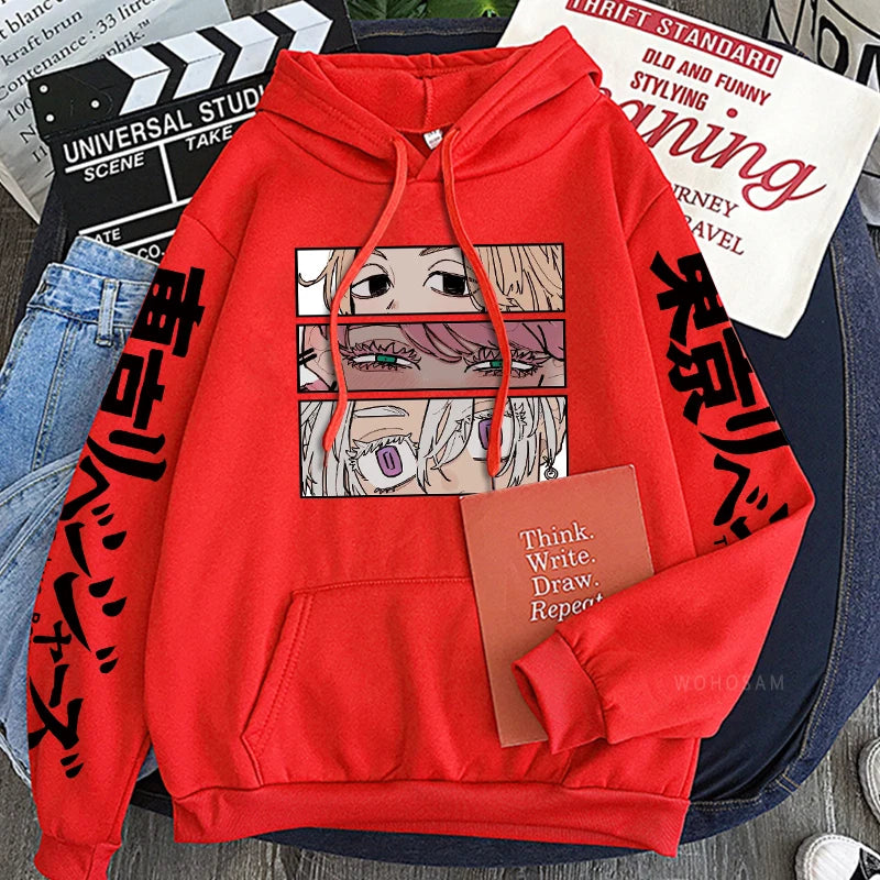 Tokyo Revengers Manjirou Sano Izana Kurokawa Eyes Hoodie