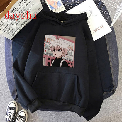 Hunter X Hunter Killua Zoldyck Devil Eye Print Hoodies