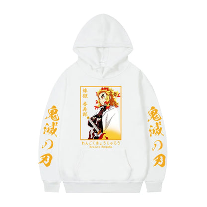 Demon Slayer Kyojuro Rengoku Hoodie