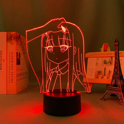 Darling In The Franxx Zero Two 3D Lamp