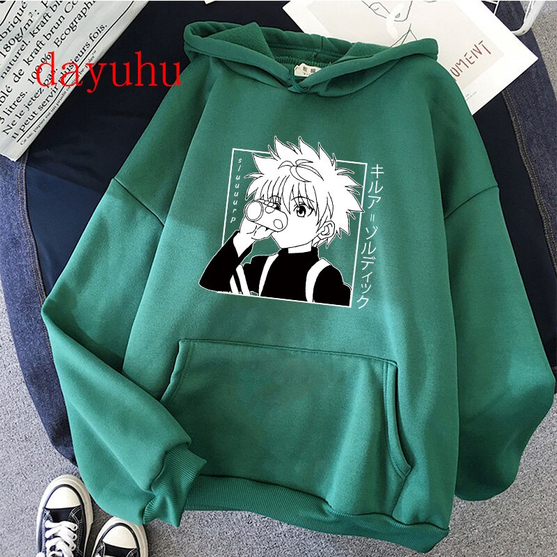 Hunter X Hunter Killua Zoldyck Devil Eye Print Hoodies