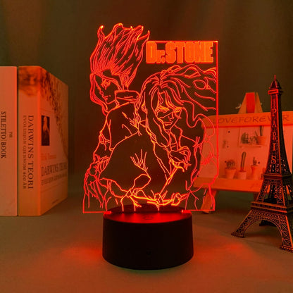 Dr. Stone 3D Lamp