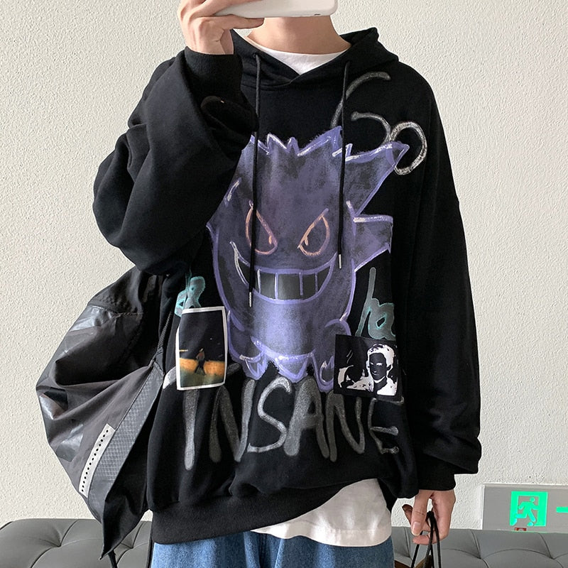 Pokemon Pikachu & Gengar Hoodies