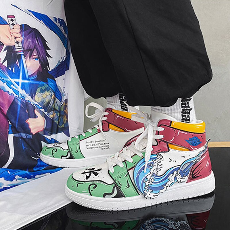 Demon Slayer Co-branded Cosplay Sneakers