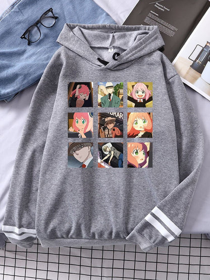 Spy X Family Characters Nine Puzzles Hoodie