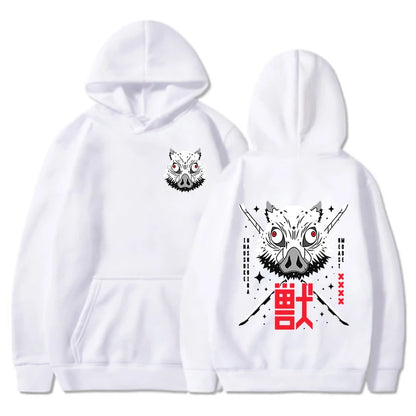 Demon Slayer Hashibira Inosuke Printed Hoodies