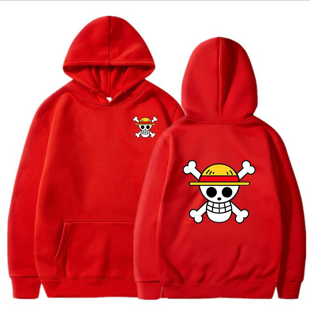 One Piece Skull Hoodies