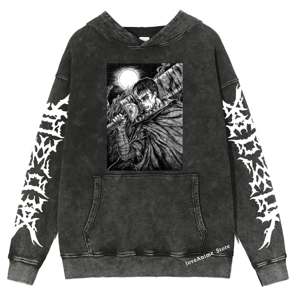 Berserk Retro Style Hoodie