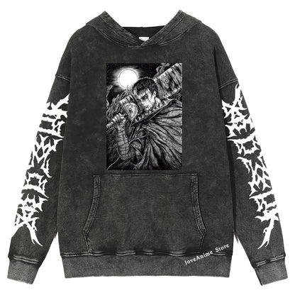 Berserk Retro Style Hoodie