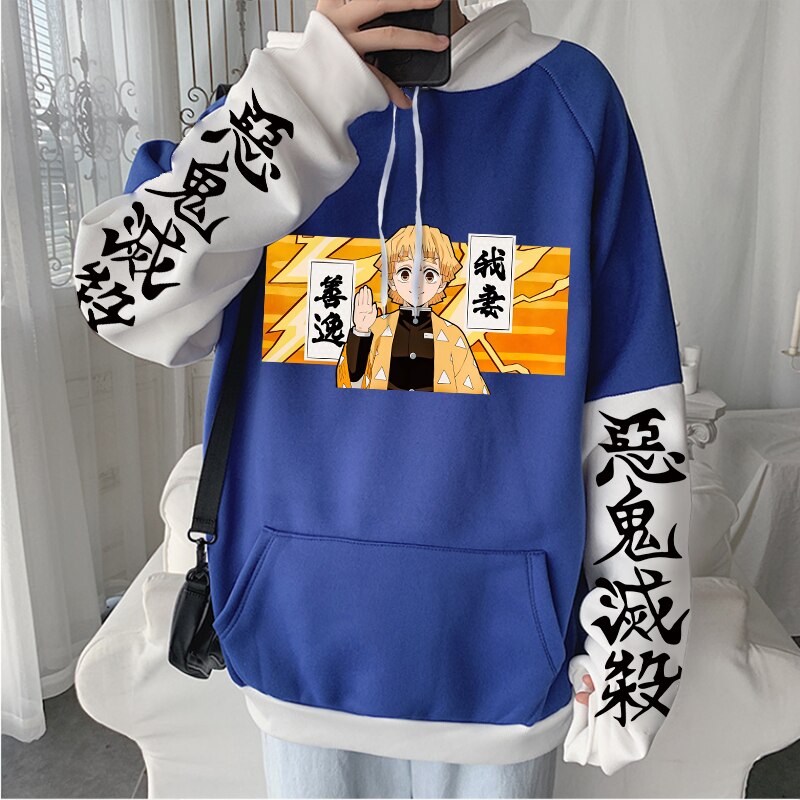 Demon Slayer Zenitsu Agatsuma Hoodies