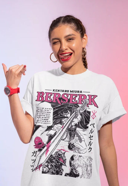 Berserk Manga Strip Guts T-Shirt