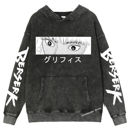 Berserk Retro Style Hoodie