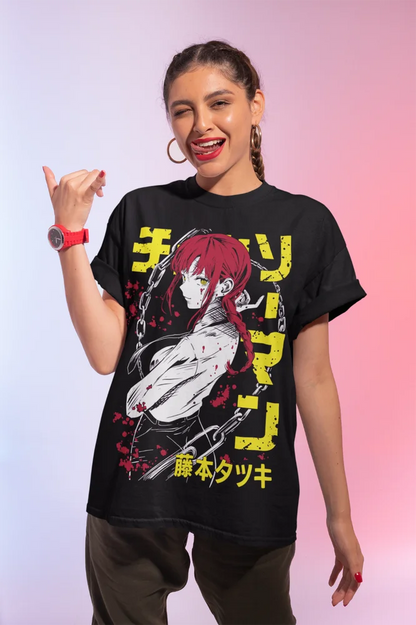 Makima Chainsaw Man Pochita Denji T-Shirt