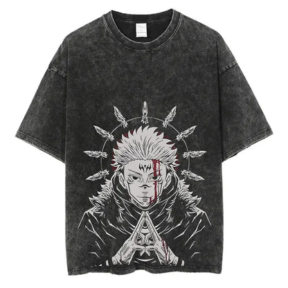 Jujutsu Kaisen Vintage Washed T-shirt