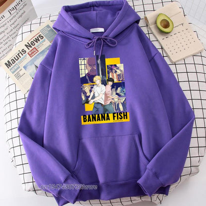 Banana Fish Printed Hoody