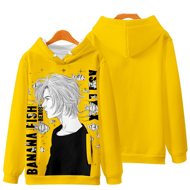 Banana Fish 3D Print Hoodie