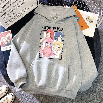 Bocchi The Rock Funny Hoodies