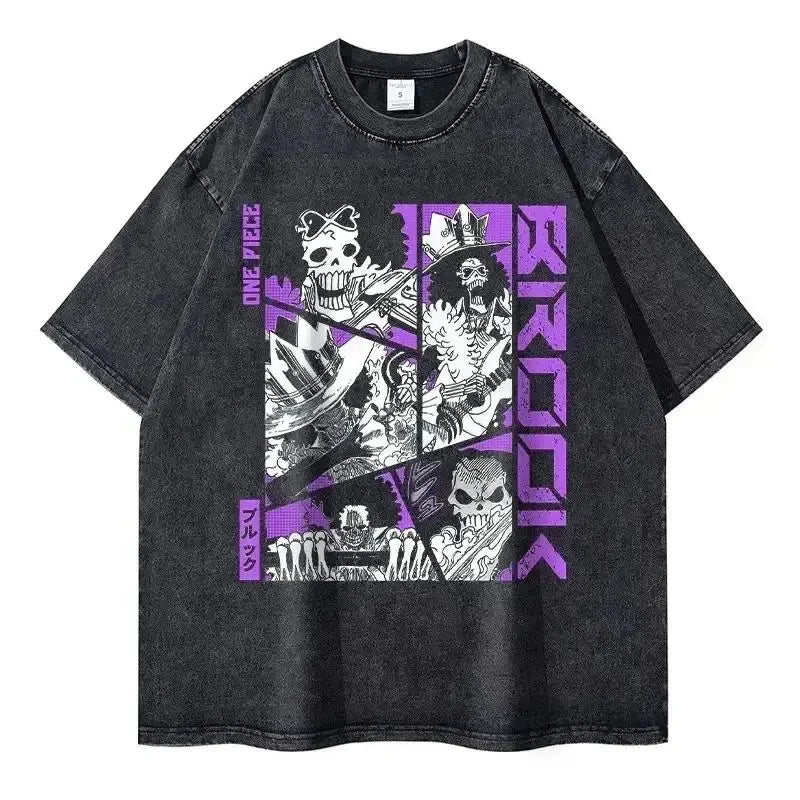 Manga Sabo Jinbe Luffy Ace Sanji T-Shirt