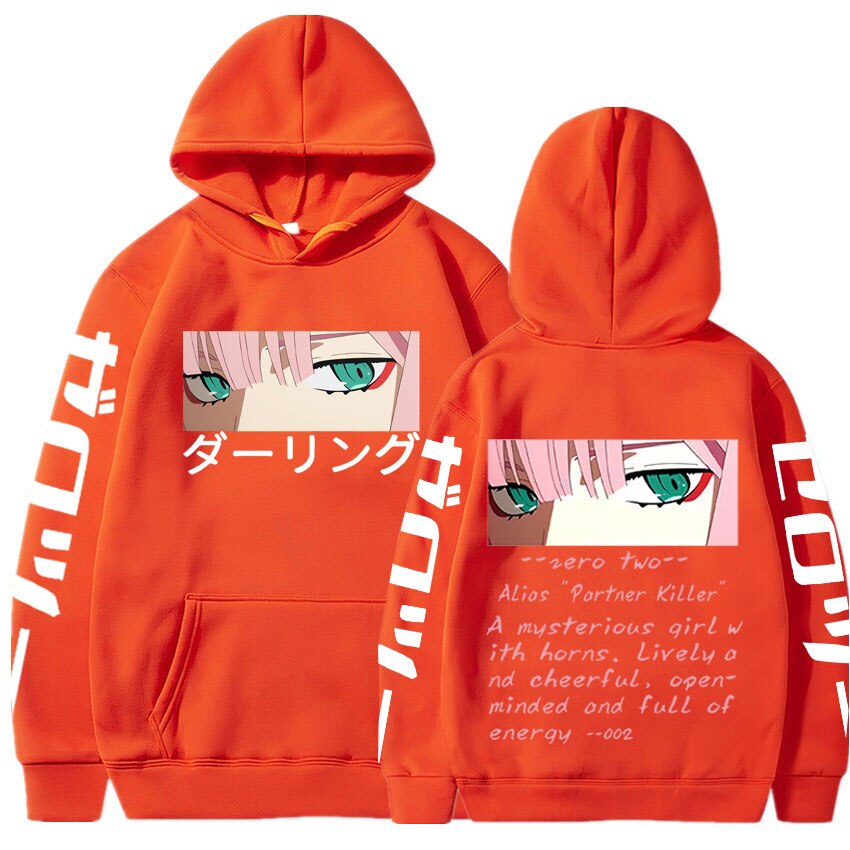 Darling In The Franxx Zero Two Eyes Hoodie