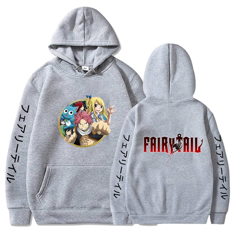 Fairy Tail Etherious Natsu Dragneelnatus Print Hoodies